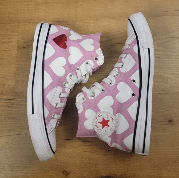 Converse Chuck Taylor All Star Hi 'Valentine' Sneakers - Picture 5 of 15